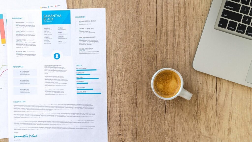 Download athlete resume template in PDF for free