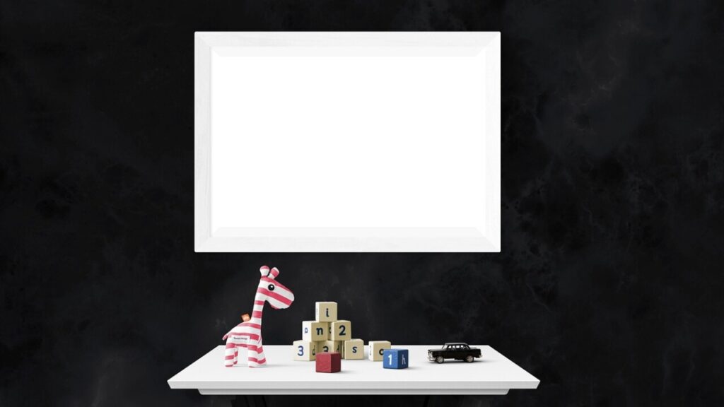 Download artwork showcase template in PDF for free